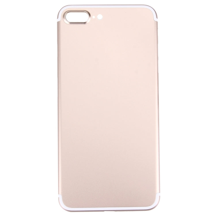 5 in 1 for iPhone 7 Plus (Back Cover + Card Tray + Volume Control Key + Power Button + Mute Switch Vibrator Key) Full Assembly Housing Cover(Gold) - Back Cover by PMC TechLife | Online Shopping South Africa | PMC TechLife