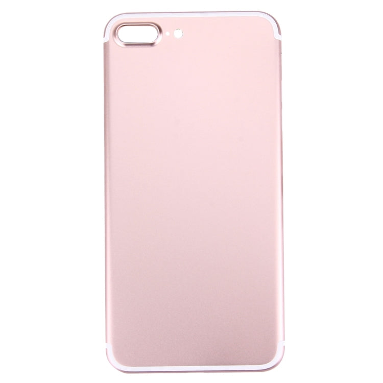 5 in 1 for iPhone 7 Plus (Back Cover + Card Tray + Volume Control Key + Power Button + Mute Switch Vibrator Key) Full Assembly Housing Cover(Rose Gold) - Back Cover by PMC TechLife | Online Shopping South Africa | PMC TechLife