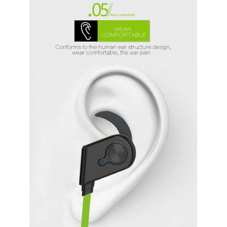 S20 Magnetic Switch Sweatproof Motion Wireless Bluetooth In-Ear Headset with Indicator Light  & Mic, Distance: 10m, For iPad, Laptop, iPhone, Samsung, HTC, Huawei, Xiaomi, and Other Smart Phones(Green) - free shipping - PMC TechLife - Order now!