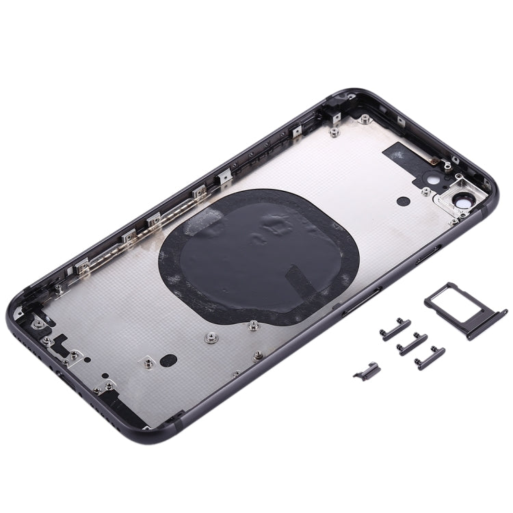 Back Housing Cover for iPhone 8 (Black) - Back Cover by PMC TechLife | Online Shopping South Africa | PMC TechLife
