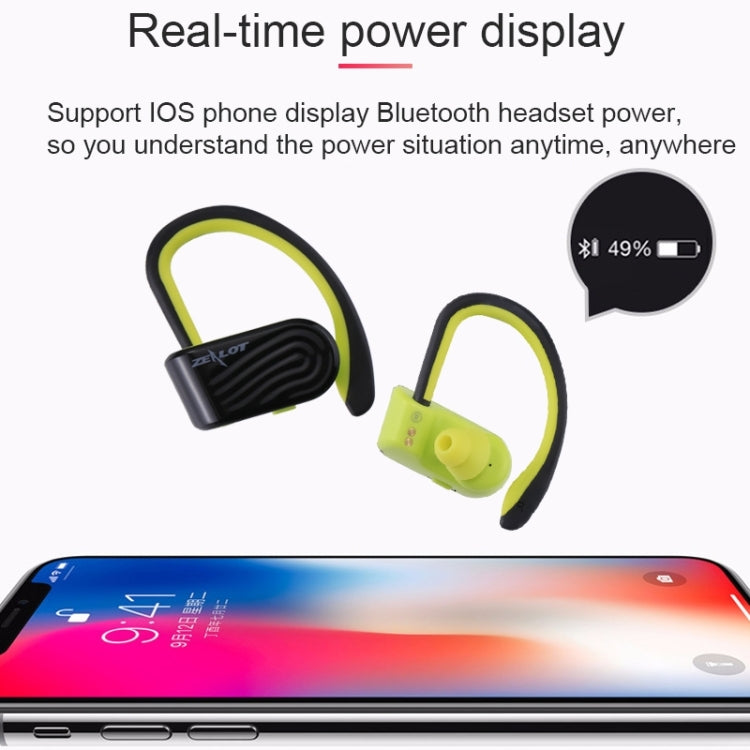 ZEALOT H10 TWS Ture Wireless Stereo Double Earphones Dust-proof Sweat-proof Bluetooth Earphone with Charging Box - free shipping - PMC TechLife - Order now!