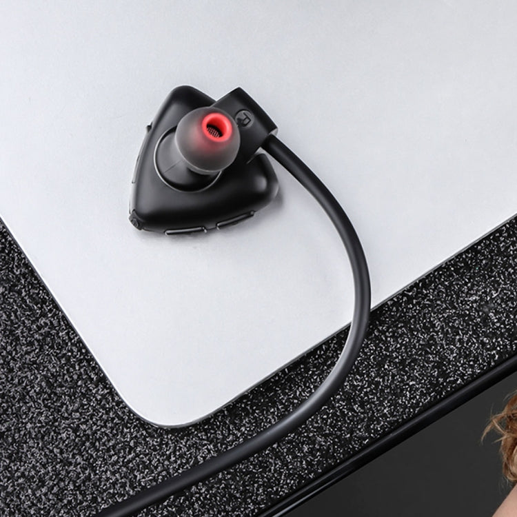 A847BL Outdoor Sports IPX4 Waterproof Anti-sweat Fashion After Hanging Design Stereo Bluetooth Earphone(Black) - free shipping - PMC TechLife - Order now!