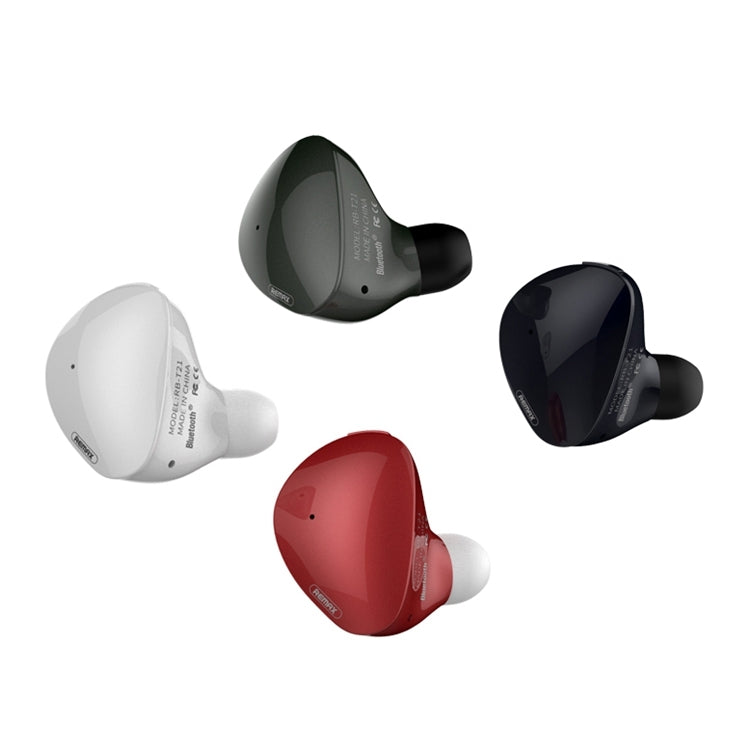 REMAX RB-T21 Mini In-Ear Wireless Bluetooth V4.1 Earphones, For iPad, iPhone, Galaxy, Huawei, Xiaomi, LG, HTC and Other Smart Phones(White) - free shipping - PMC TechLife - Order now!