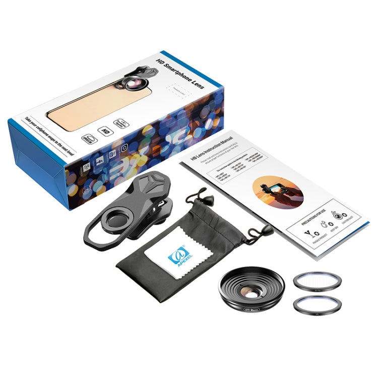 APEXEL APL-HB10X Macro Lens Telephoto Clip + Star Light Filter + CPL Phone Lens Kit - free shipping - PMC TechLife - Order now!