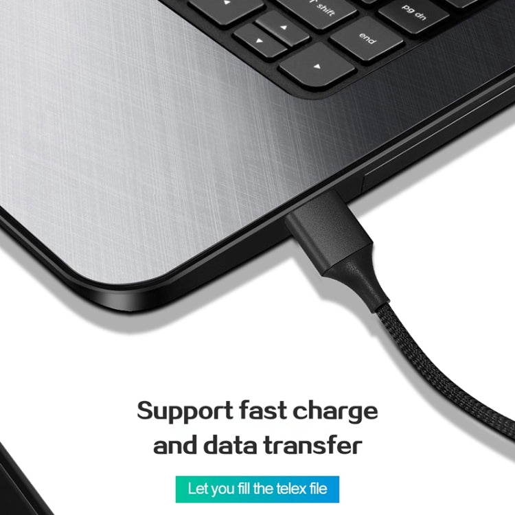 M11 5A USB to 8 Pin Nylon Braided Magnetic Data Cable, Cable Length: 1m (Blue) - Charging Cable & Head by PMC TechLife | Online Shopping South Africa | PMC TechLife