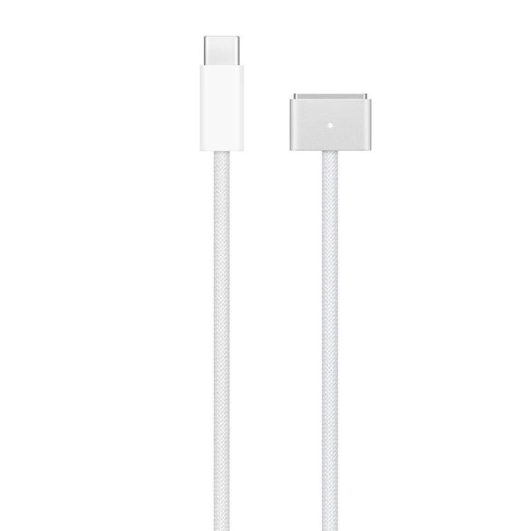 A2363 USB-C / Type-C to Magsafe 3 Fast Charging Data Cable, Length: 2m(White) - Cable & Adapter by PMC TechLife | Online Shopping South Africa | PMC TechLife
