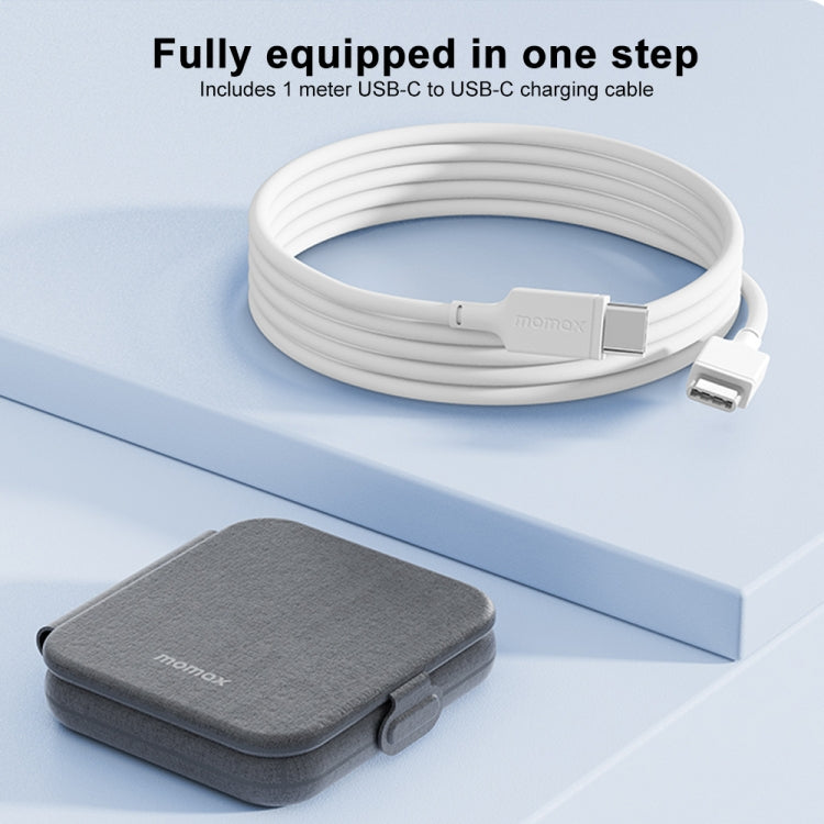 MOMAX UD30 Q.Mag Go 2 in 1 Foldable Magsafe Magnetic Wireless Charger - free shipping - PMC TechLife - Order now!