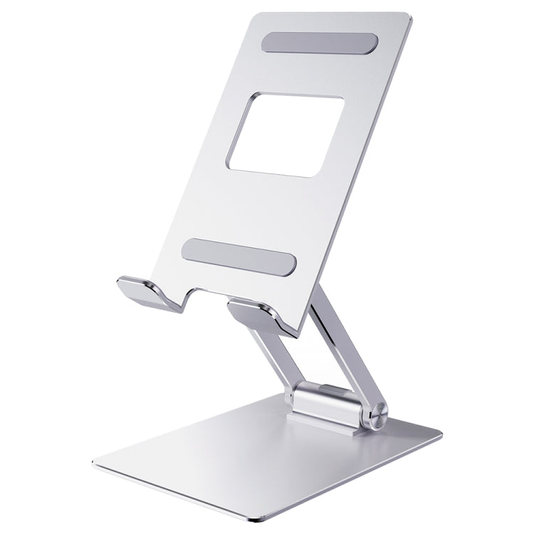 R-JUST SJ33 Aluminum Alloy Folding Phone / Tablet Stand(Silver) - Desktop Holder by R-JUST | Online Shopping South Africa | PMC TechLife | Buy Now Pay Later Mobicred