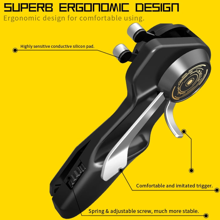 MeMo AKpad6K Snap-on Six Finger Linkage Trigger Imitation Shooting Game Controller for Tablet PC, One Pair - Controller Gamepad by PMC TechLife | Online Shopping South Africa | PMC TechLife