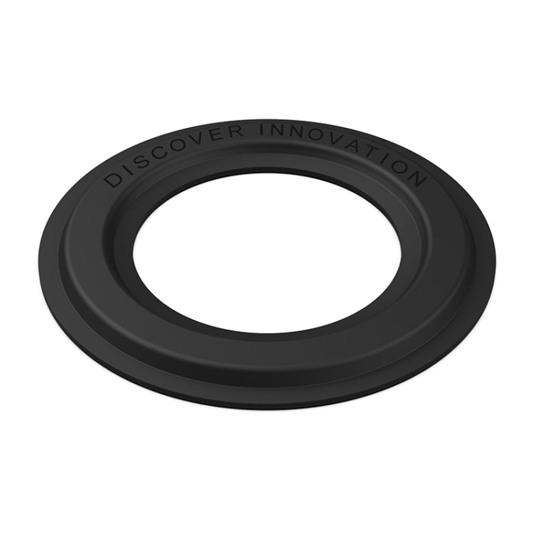 NILLKIN Portable PU Leather Magnetic Ring Sticker (Black) - Hand-Sticking Bracket by NILLKIN | Online Shopping South Africa | PMC TechLife