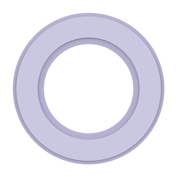 NILLKIN Portable PU Leather Magnetic Ring Sticker (Purple) - Hand-Sticking Bracket by NILLKIN | Online Shopping South Africa | PMC TechLife | Buy Now Pay Later Mobicred