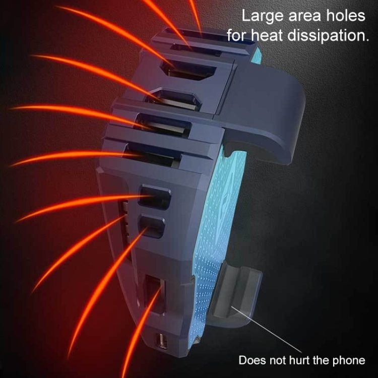 DL02 Mobile Phone Cooling and Freezing Semiconductor Radiator Fan Handle - Cooling Fan Radiator by PMC TechLife | Online Shopping South Africa | PMC TechLife
