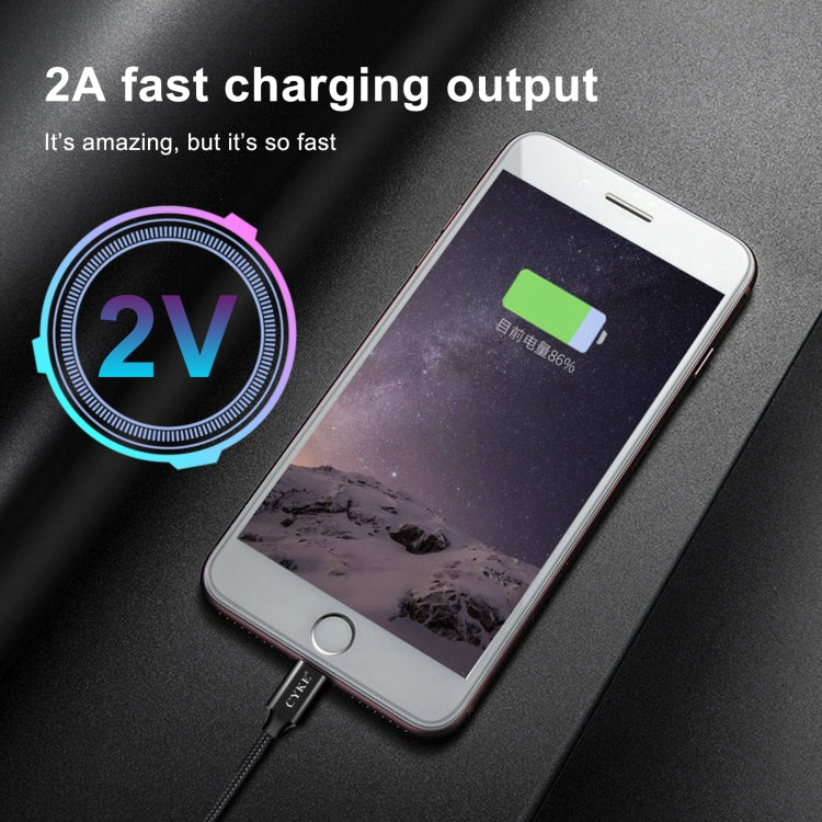 5V 2A 8 Pin Male to 8 Pin Male Braided Data Cable - Normal Style Cable by PMC TechLife | Online Shopping South Africa | PMC TechLife