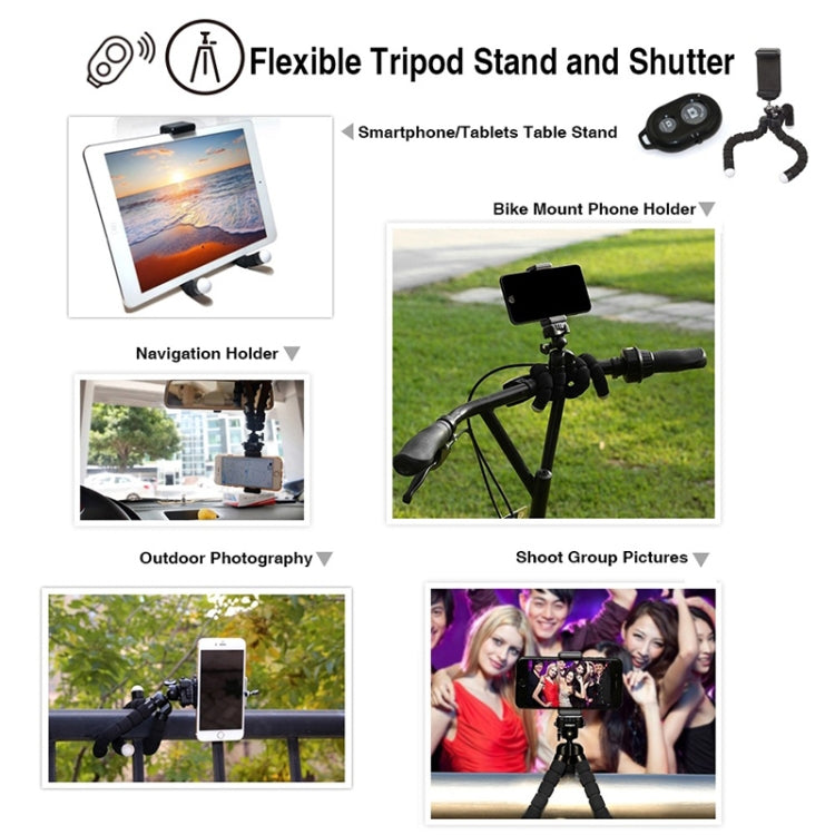 APEXEL APL-T18XBZJ5 4 in 1 18X Telescope + 0.63X Wide Lens + 198 Degrees Fisheye Lens + 15X Macro Lens Universal External Camera Phone Lens - Combination Lens by APEXEL | Online Shopping South Africa | PMC TechLife
