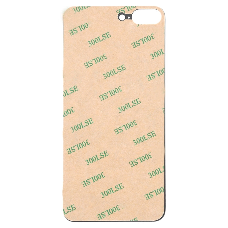 Easy Replacement Big Camera Hole Glass Back Battery Cover with Adhesive for iPhone 8 Plus(Black) - Back Cover by PMC TechLife | Online Shopping South Africa | PMC TechLife