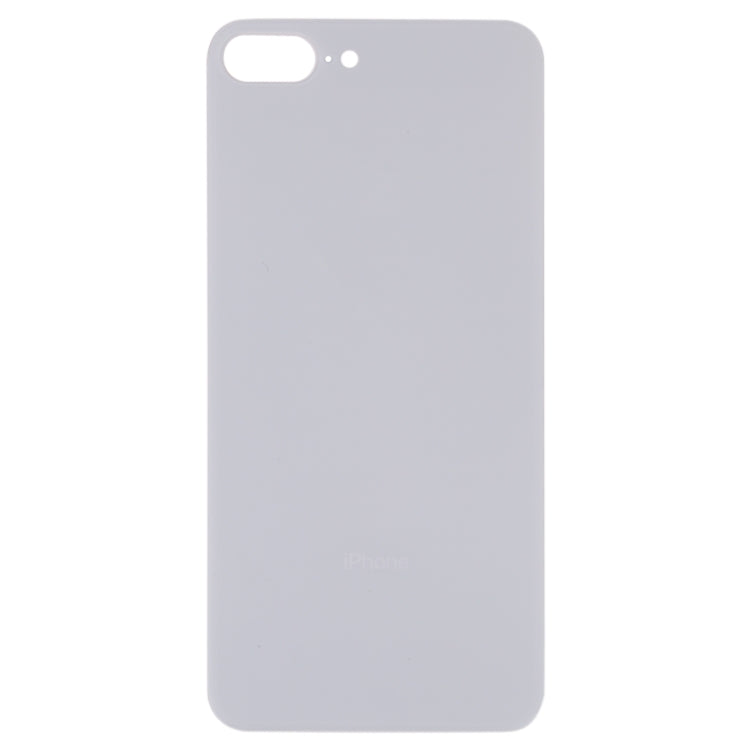 Easy Replacement Big Camera Hole Glass Back Battery Cover with Adhesive for iPhone 8 Plus(White) - free shipping - PMC TechLife - Order now!