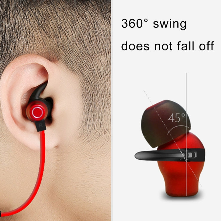XRM-X5 Sports IPX4 Waterproof Magnetic Earbuds Wireless Bluetooth V4.1 Stereo In-ear Headset, For iPhone, Samsung, Huawei, Xiaomi, HTC and Other Smartphones(Black) - Bluetooth Earphone by PMC TechLife | Online Shopping South Africa | PMC TechLife
