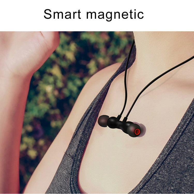 XRM-X5 Sports IPX4 Waterproof Magnetic Earbuds Wireless Bluetooth V4.1 Stereo In-ear Headset, For iPhone, Samsung, Huawei, Xiaomi, HTC and Other Smartphones(Black) - Bluetooth Earphone by PMC TechLife | Online Shopping South Africa | PMC TechLife