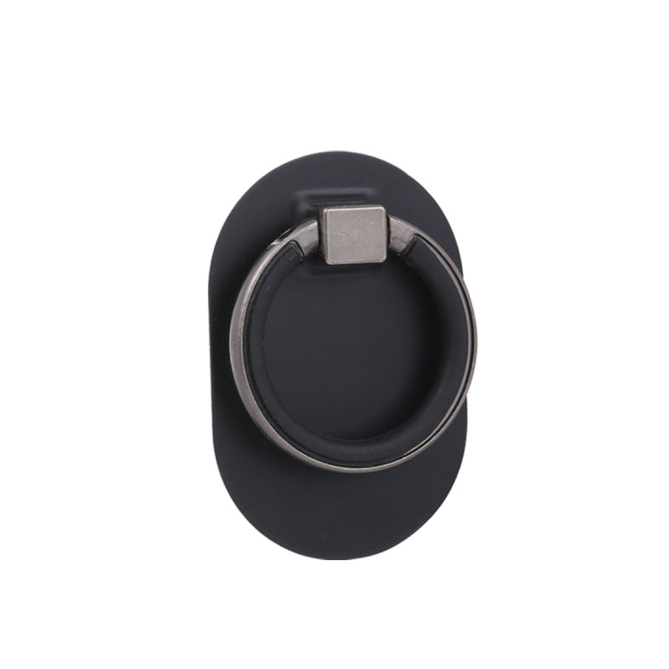 Universal Phone Adhesive Metal Plate 360 Degree Rotation Stand Finger Grip Ring Holder(Black) - Ring Holder by PMC TechLife | Online Shopping South Africa | PMC TechLife