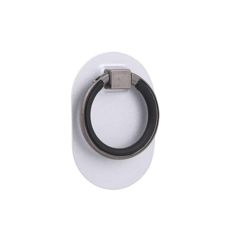 Universal Phone Adhesive Metal Plate 360 Degree Rotation Stand Finger Grip Ring Holder(Silver) - Ring Holder by PMC TechLife | Online Shopping South Africa | PMC TechLife