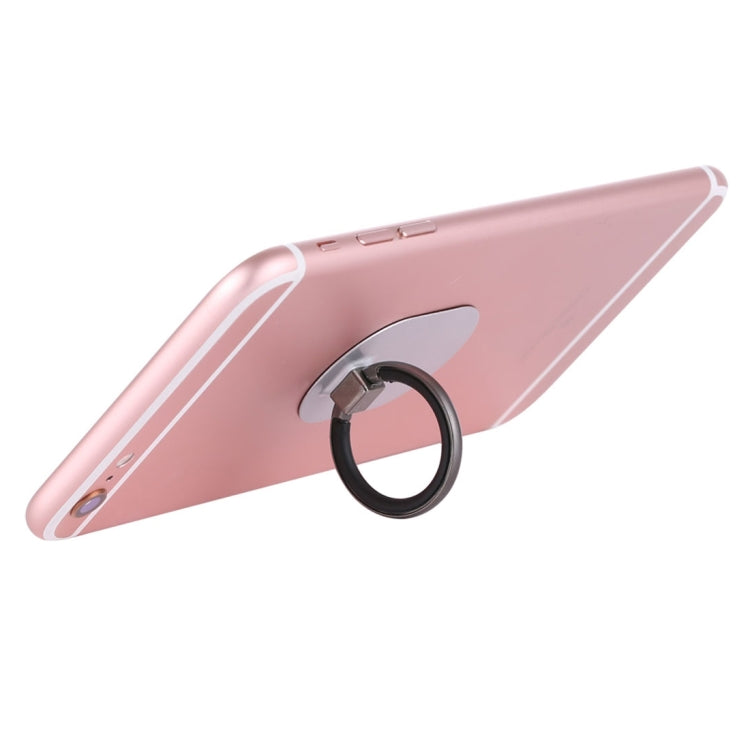 Universal Phone Adhesive Metal Plate 360 Degree Rotation Stand Finger Grip Ring Holder(Silver) - Ring Holder by PMC TechLife | Online Shopping South Africa | PMC TechLife