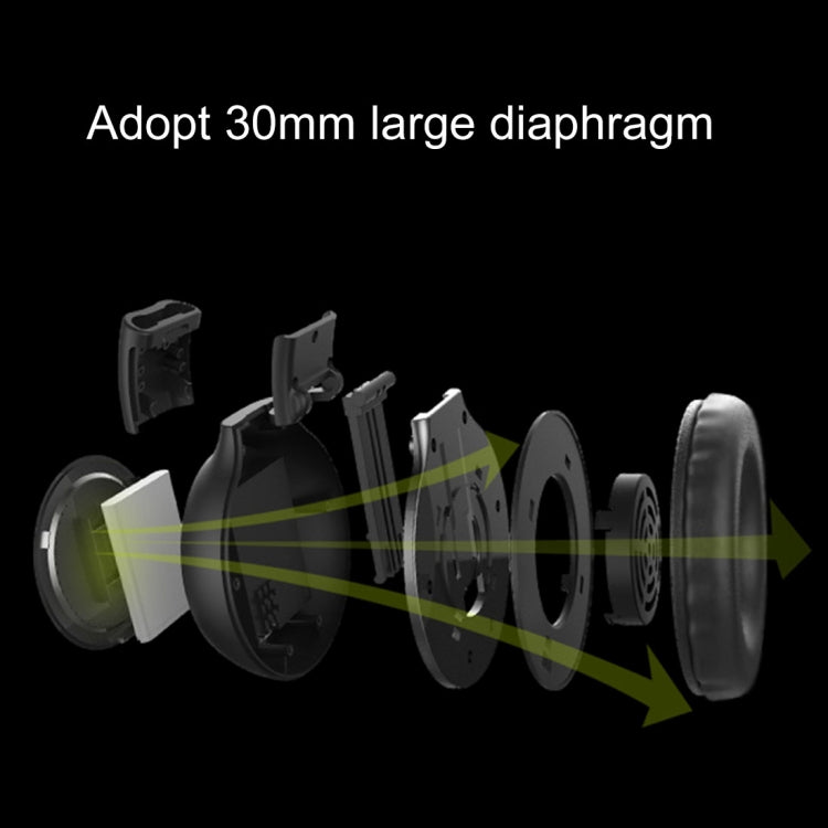 ZEALOT B570 Stereo Wired Wireless Bluetooth Subwoofer Headset with LED Color Screen Design & HD Microphone & FM, For Mobile Phones & Tablets & Laptops, Support 32GB TF Card Maximum(Black) - free shipping - PMC TechLife - Order now!