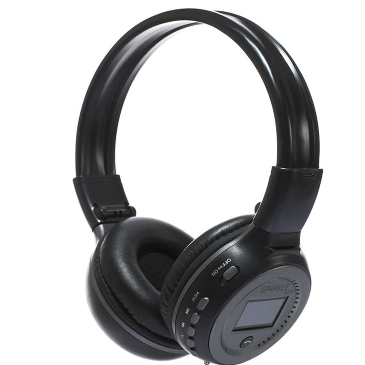 ZEALOT B570 Stereo Wired Wireless Bluetooth Subwoofer Headset with LED Color Screen Design & HD Microphone & FM, For Mobile Phones & Tablets & Laptops, Support 32GB TF Card Maximum(Grey) - free shipping - PMC TechLife - Order now!