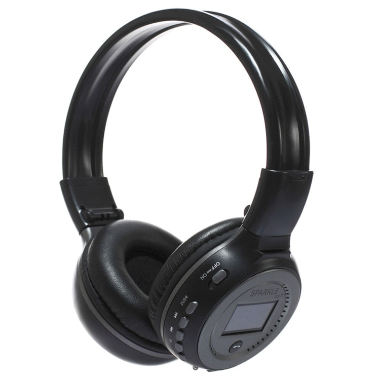 ZEALOT B570 Stereo Wired Wireless Bluetooth Subwoofer Headset with LED Color Screen Design & HD Microphone & FM, For Mobile Phones & Tablets & Laptops, Support 32GB TF Card Maximum(Grey) - free shipping - PMC TechLife - Order now!