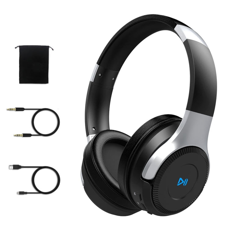 ZEALOT B26T Stereo Wired Wireless Bluetooth 4.0 Subwoofer Headset with 3.5mm Universal Audio Cable Jack & HD Microphone, For Mobile Phones & Tablets & Laptops, Support 32GB TF Card Maximum(Silver) - free shipping - PMC TechLife - Order now!