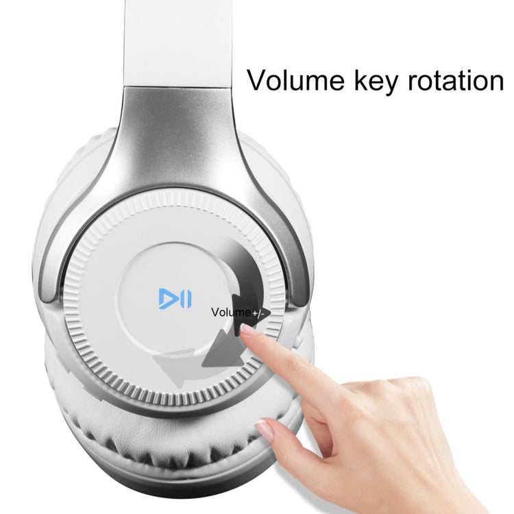 ZEALOT B26T Stereo Wired Wireless Bluetooth 4.0 Subwoofer Headset with 3.5mm Universal Audio Cable Jack & HD Microphone, For Mobile Phones & Tablets & Laptops, Support 32GB TF Card Maximum(Silver) - free shipping - PMC TechLife - Order now!