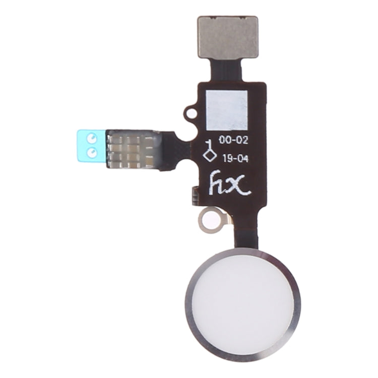 New Design Home Button (2 nd ) with Flex Cable for iPhone 8 Plus / 7 Plus / 8 / 7(Silver) - free shipping - PMC TechLife - Order now!