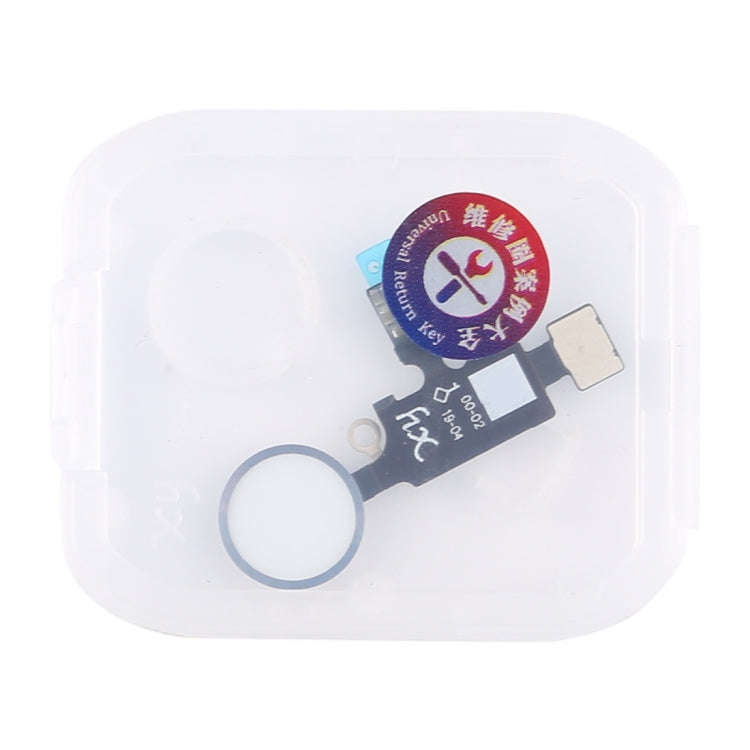 New Design Home Button (2 nd ) with Flex Cable for iPhone 8 Plus / 7 Plus / 8 / 7(Silver) - free shipping - PMC TechLife - Order now!