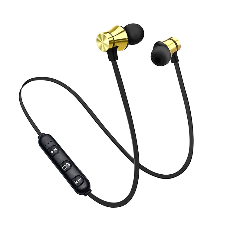 XT11 Magnetic In-Ear Wireless Bluetooth V4.2 Earphones(Gold) - Neck-mounted Earphone by PMC TechLife | Online Shopping South Africa | PMC TechLife