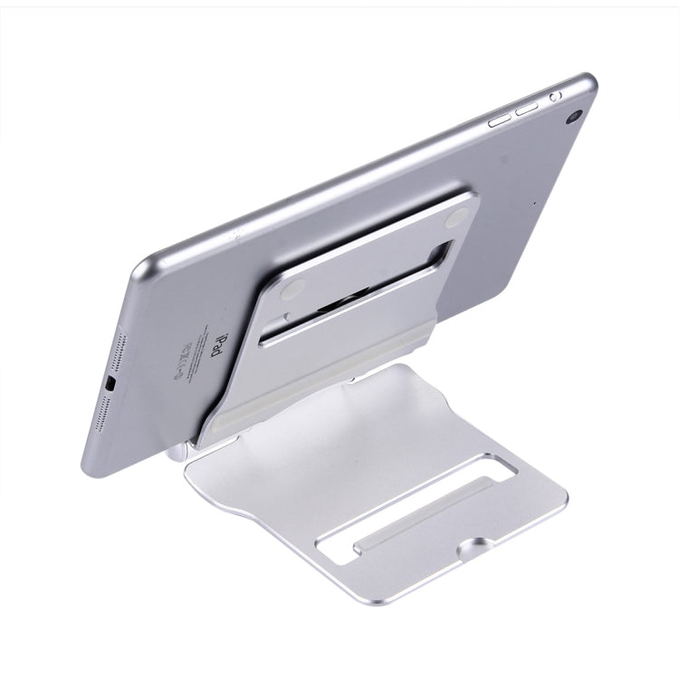 Portable Adjustable Foldable CNC Aluminium Alloy Desktop Tablet Holder Stand for iPad & iPhone & Tablet - Desktop Holder by PMC TechLife | Online Shopping South Africa | PMC TechLife