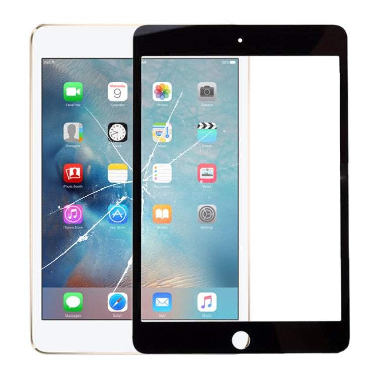 Front Screen Outer Glass Lens for iPad Mini 4 A1538 A1550 (Black) - free shipping - PMC TechLife - Order now!
