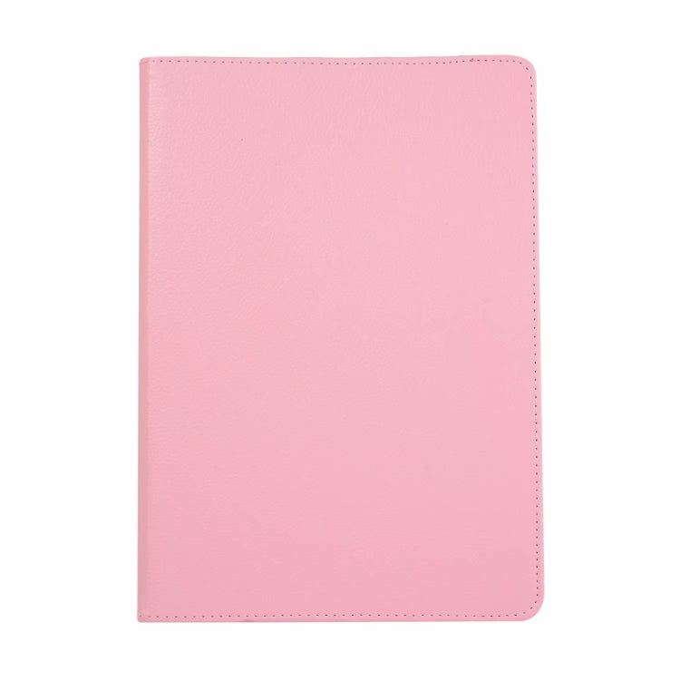 For iPad 10.2 / iPad Air 2019 10.5 / iPad 10.2 2020 Litchi Texture Horizontal Flip 360 Degrees Rotation Leather Case(Pink) - iPad 10.2 Cases by PMC TechLife | Online Shopping South Africa | PMC TechLife | Buy Now Pay Later Mobicred