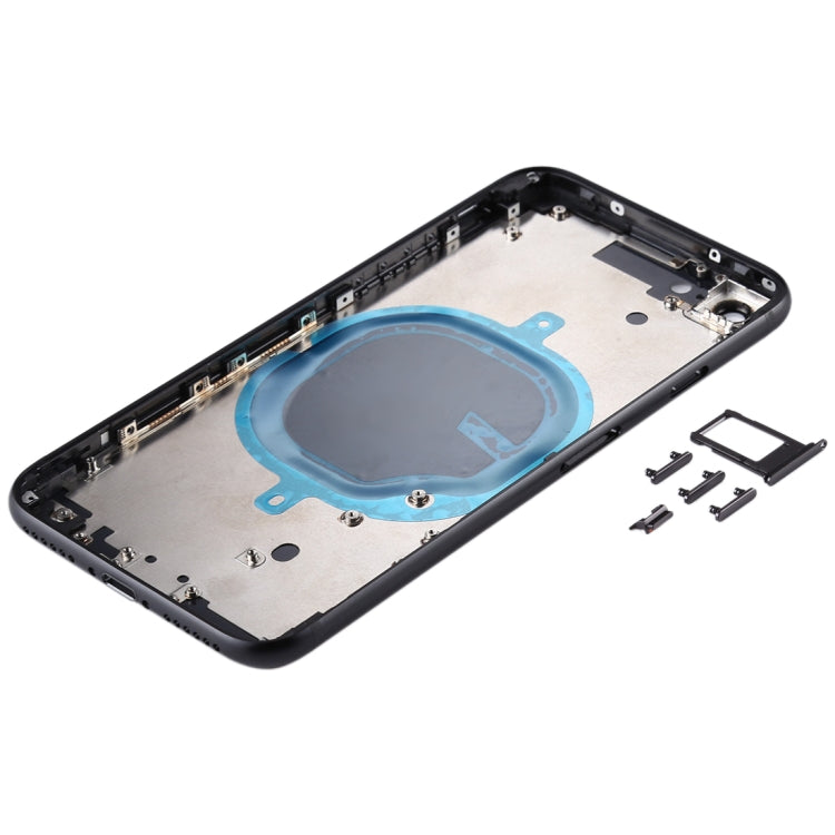 Battery Back Cover with Camera Lens Cover & SIM Card Tray & Side keys for iPhone SE 2020 - SE 2nd Generation Parts by PMC TechLife | Online Shopping South Africa | PMC TechLife