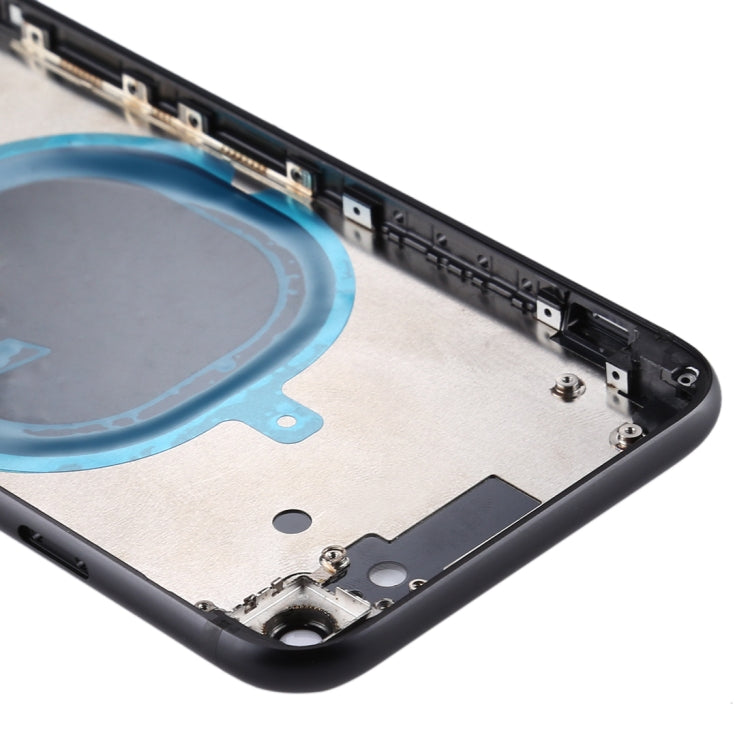 Battery Back Cover with Camera Lens Cover & SIM Card Tray & Side keys for iPhone SE 2020 - SE 2nd Generation Parts by PMC TechLife | Online Shopping South Africa | PMC TechLife