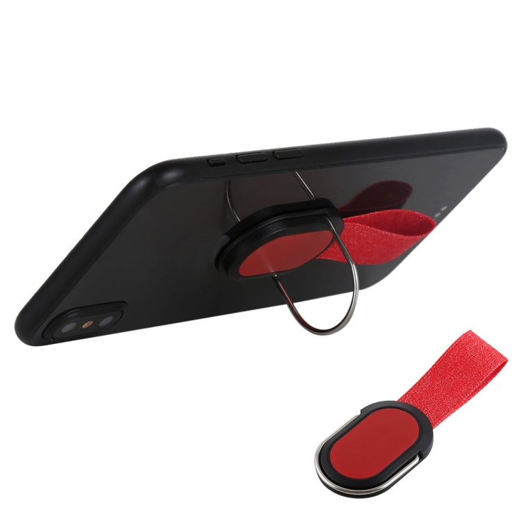 CPS-016 Universal Finger Strap Grip Self Holder Mobile Phone Stand(Red) - Ring Holder by PMC TechLife | Online Shopping South Africa | PMC TechLife