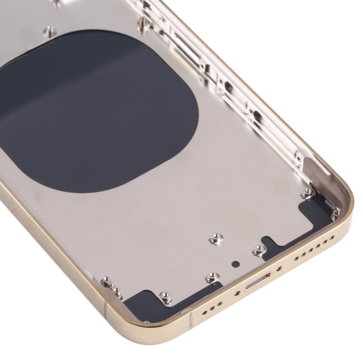 Back Housing Cover with Appearance Imitation of iP13 Pro for iPhone X(Gold) - Back Cover by PMC TechLife | Online Shopping South Africa | PMC TechLife | Buy Now Pay Later Mobicred