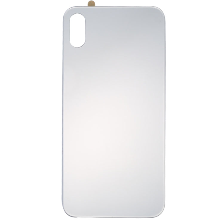 Glass Mirror Surface Battery Back Cover for iPhone X(Silver) - Back Cover by PMC TechLife | Online Shopping South Africa | PMC TechLife