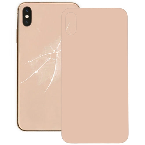 Glass Battery Back Cover for iPhone XS Max(Gold) - Back Cover by PMC TechLife | Online Shopping South Africa | PMC TechLife