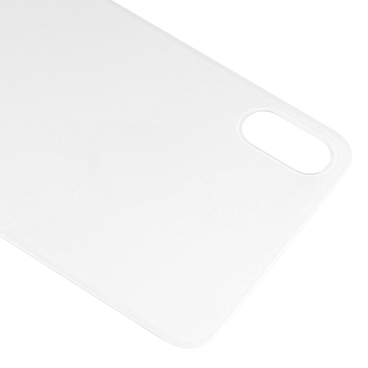 Easy Replacement Big Camera Hole Glass Back Battery Cover with Adhesive for iPhone XS Max(White) - Back Cover by PMC TechLife | Online Shopping South Africa | PMC TechLife