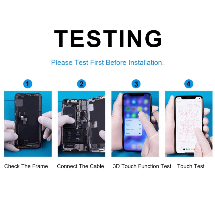JK TFT LCD Screen for iPhone XR with Digitizer Full Assembly(Black) - LCD Related Parts by JK | Online Shopping South Africa | PMC TechLife | Buy Now Pay Later Mobicred