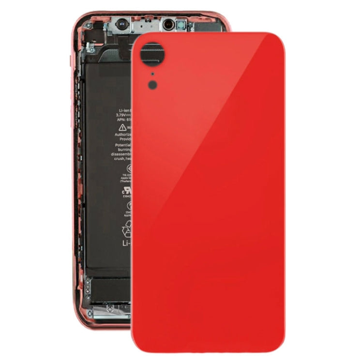 Back Cover with Adhesive for iPhone XR(Red) - Back Cover by PMC TechLife | Online Shopping South Africa | PMC TechLife