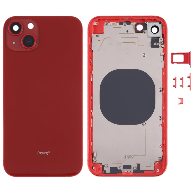 Back Housing Cover with Appearance Imitation of iP13 for iPhone XR(Red) - Back Cover by PMC TechLife | Online Shopping South Africa | PMC TechLife