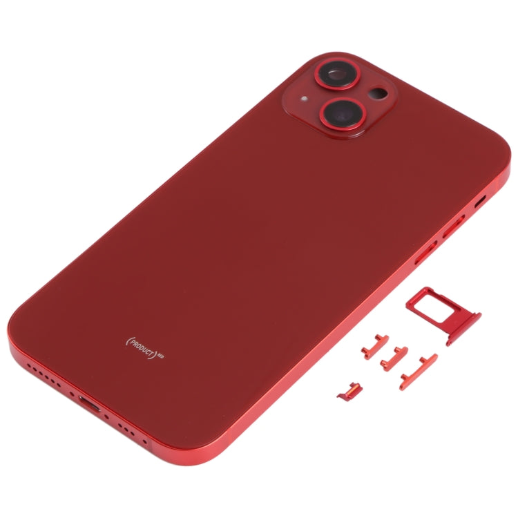 Back Housing Cover with Appearance Imitation of iP13 for iPhone XR(Red) - Back Cover by PMC TechLife | Online Shopping South Africa | PMC TechLife