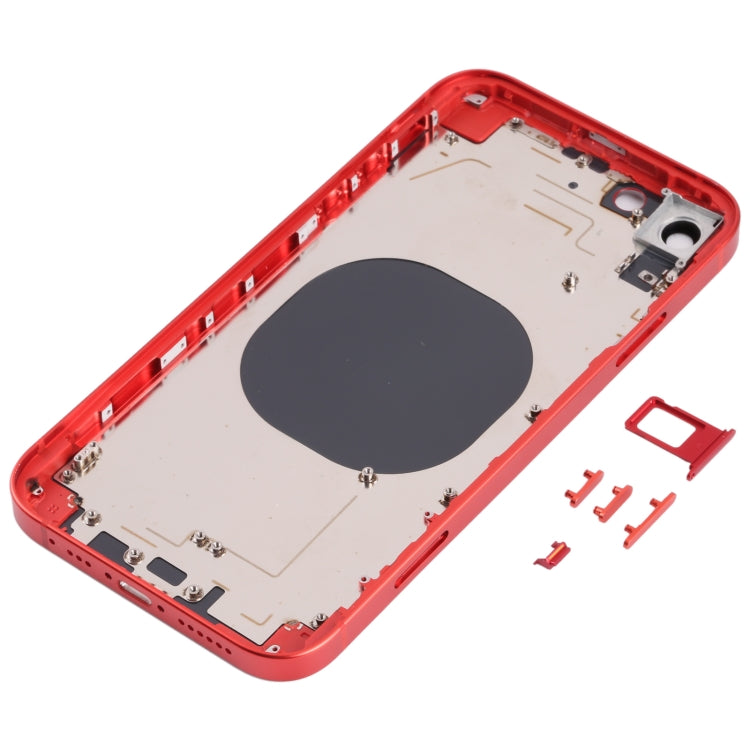 Back Housing Cover with Appearance Imitation of iP13 for iPhone XR(Red) - Back Cover by PMC TechLife | Online Shopping South Africa | PMC TechLife