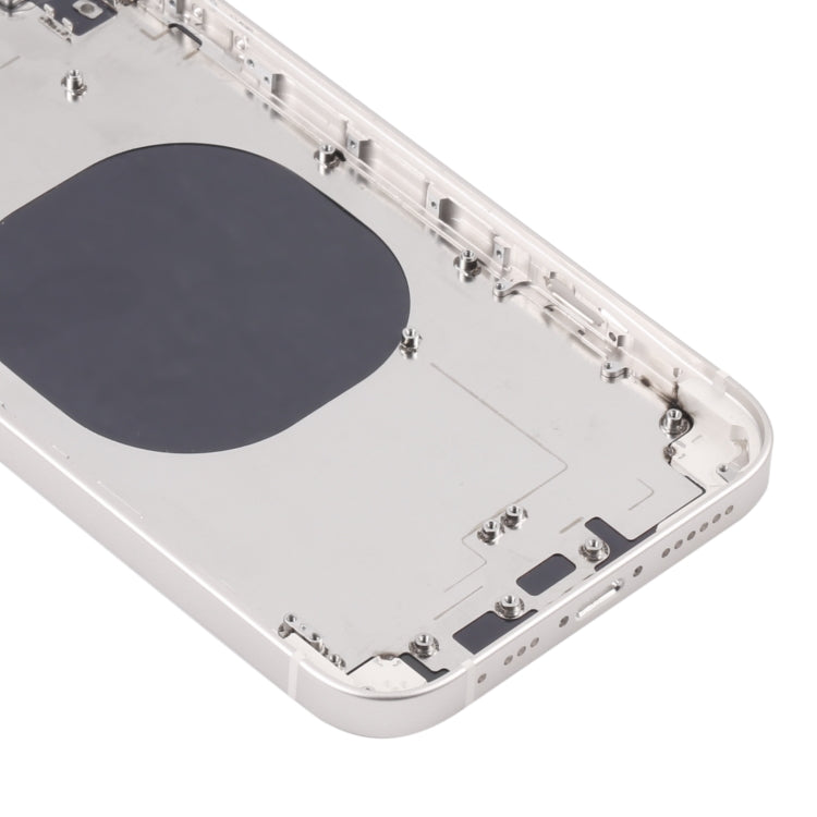 Back Housing Cover with Appearance Imitation of iP13 for iPhone XR(White) - Back Cover by PMC TechLife | Online Shopping South Africa | PMC TechLife