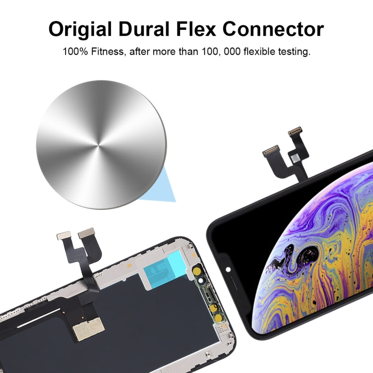JK TFT LCD Screen for iPhone XS with Digitizer Full Assembly(Black) - LCD Related Parts by JK | Online Shopping South Africa | PMC TechLife | Buy Now Pay Later Mobicred
